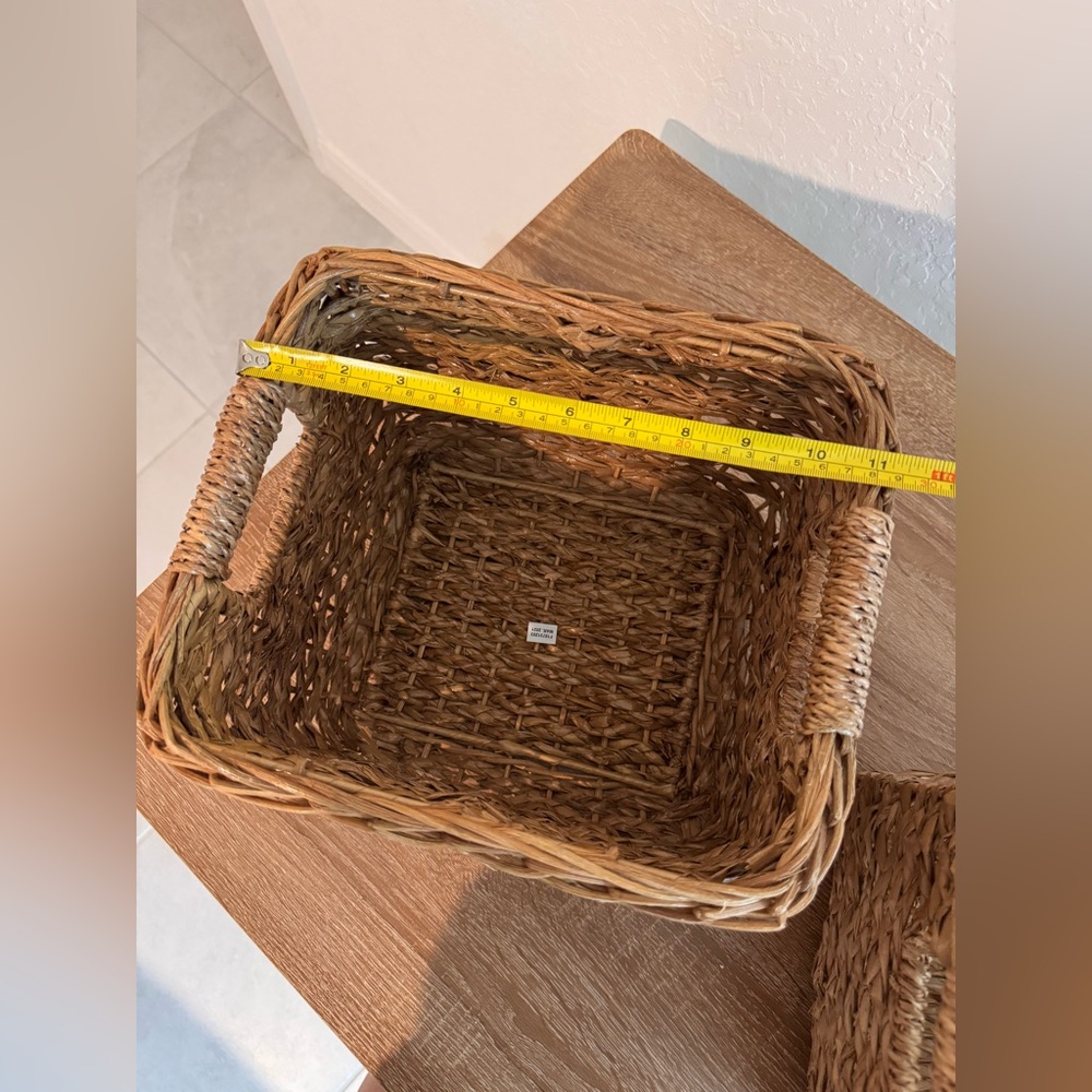 Target 🎯 wicker bin - Picture 2 of 4